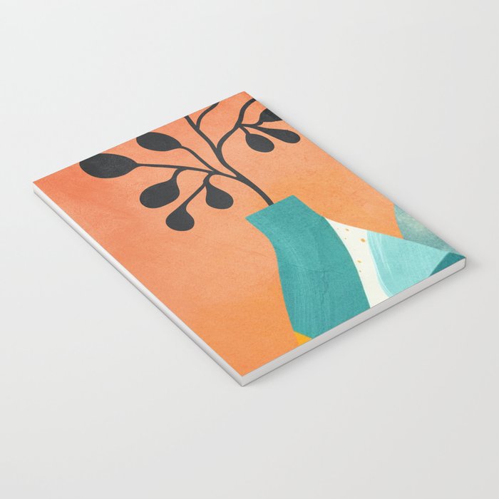 Modern Abstract Vases with Plant 2 Notebook Gallery Image 3