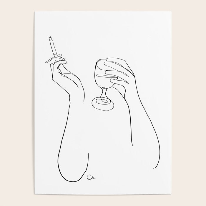 Wine & Cigarettes Poster Gallery Image 4