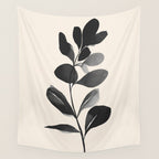 Botanical Silhouette II Wall Tapestry Gallery Image 4