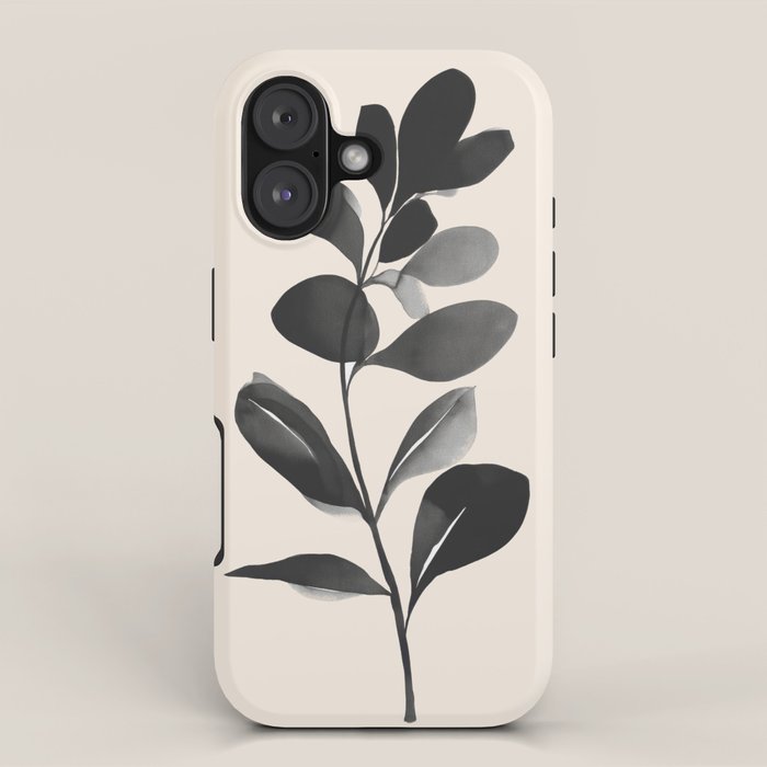 Botanical Silhouette II iPhone Case Gallery Image 1