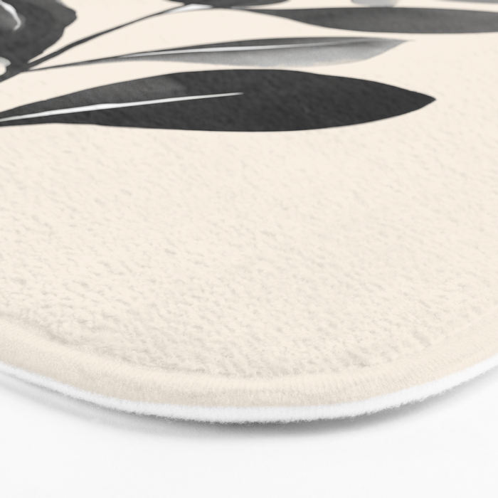 Botanical Silhouette II Bath Mat Gallery Image 3