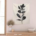 Botanical Silhouette II Wall Tapestry Gallery Image 2