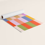 Retro Colourful Bauhaus Pattern Yoga Mat Gallery Image 2