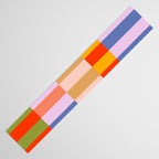 Retro Colourful Bauhaus Pattern Table Runner Gallery Image 3