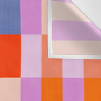 Retro Colourful Bauhaus Pattern Wall Tapestry Gallery Image 3