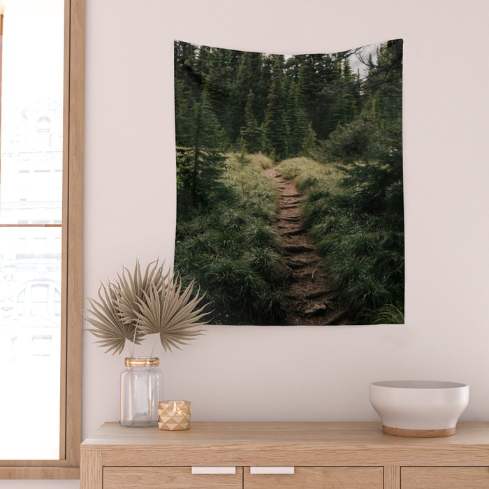 Forest Trail III Wall Tapestry Gallery Image 2