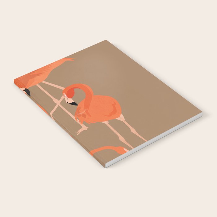 Graceful Flamingos 2 Notebook Gallery Image 1