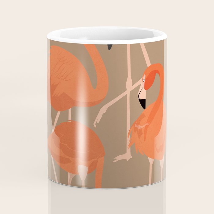 Graceful Flamingos 2 Coffee Mug Gallery Image 4