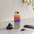 Vintage California Waves Water Bottle Gallery Image 4