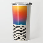 Vintage California Waves Travel Mug Gallery Image 2