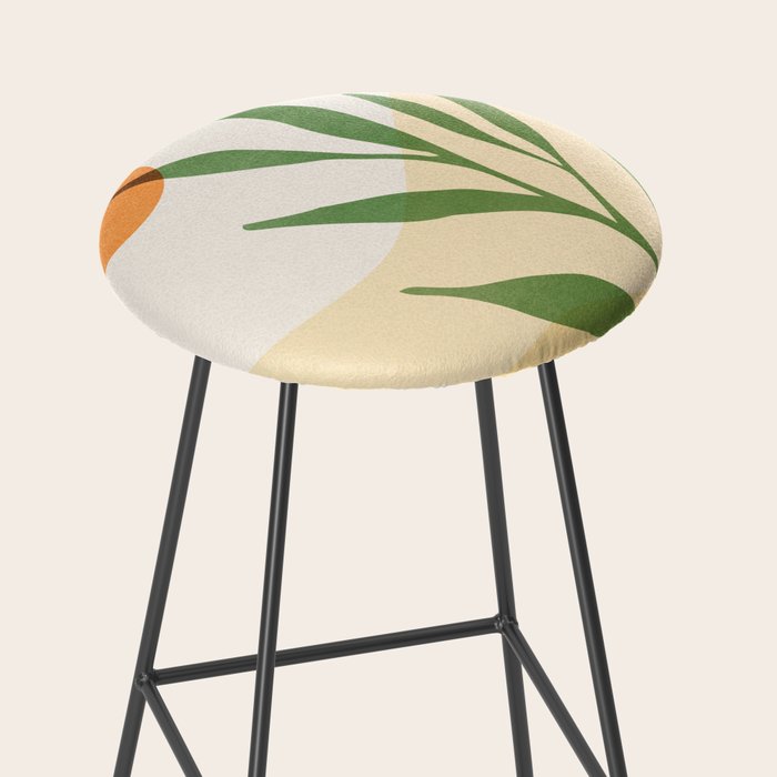 Earth and Sky Abstract Landscape Stool Gallery Image 2