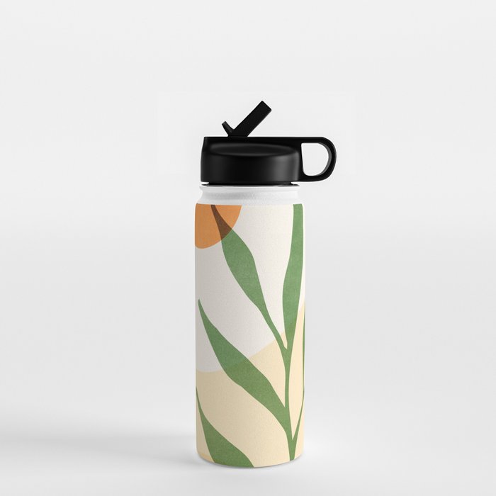 Earth and Sky Abstract Landscape Water Bottle Gallery Image 1