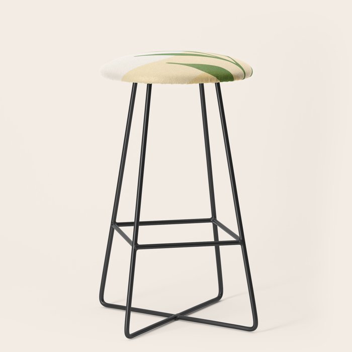 Earth and Sky Abstract Landscape Stool Gallery Image 1