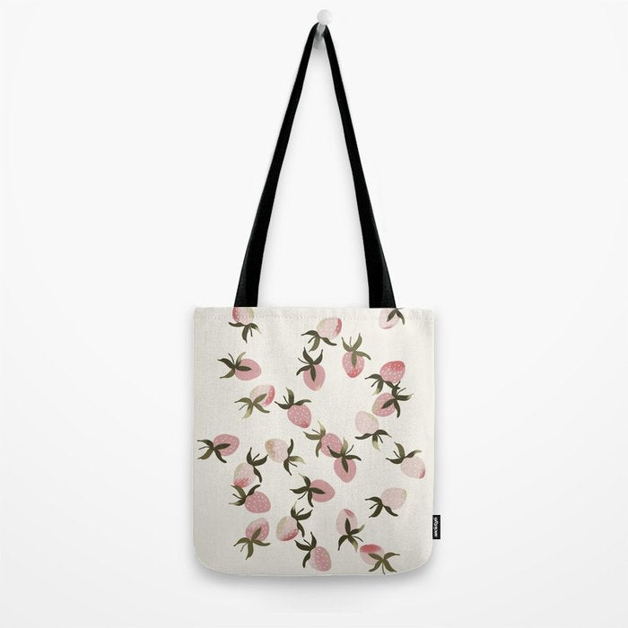 delicate strawberries Tote Bag Gallery Image 2