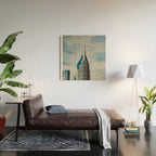 Nashville Skyline Wood Wall Art Gallery Image 2