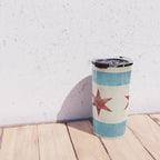 Chicago Flag Travel Mug Gallery Image 4
