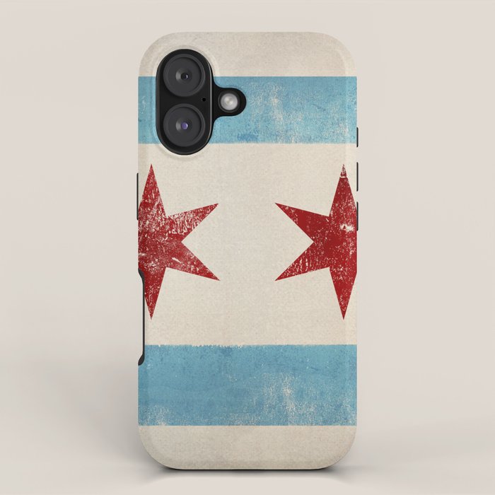 Chicago Flag iPhone Case Gallery Image 1