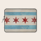 Chicago Flag Laptop Sleeve Gallery Image 1