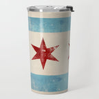 Chicago Flag Travel Mug Gallery Image 2