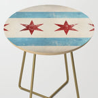Chicago Flag Side Table Gallery Image 2