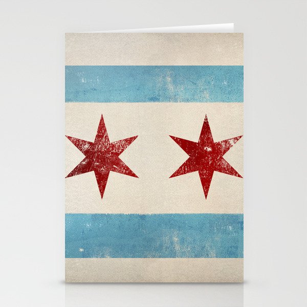 Chicago Flag Stationery Card Gallery Image 2