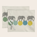 Travelling Elephants Placemat Gallery Image 1