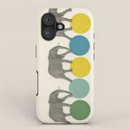 Travelling Elephants iPhone Case Gallery Image 1