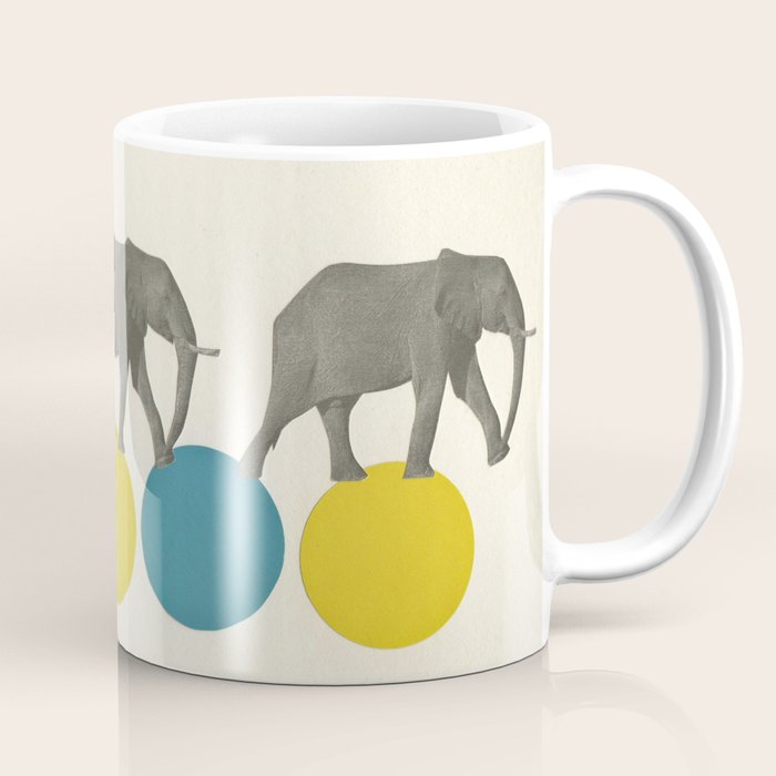 Travelling Elephants Coffee Mug Gallery Image 1