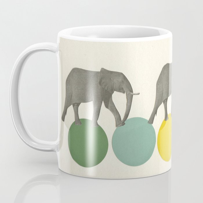 Travelling Elephants Coffee Mug Gallery Image 3