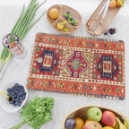 Erzincan  Antique Turkish Rug Print Cutting Board Gallery Image 2