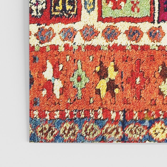 Erzincan  Antique Turkish Rug Print Poster Gallery Image 3