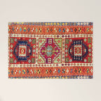 Erzincan  Antique Turkish Rug Print Welcome Mat Gallery Image 1