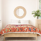 Erzincan  Antique Turkish Rug Print Duvet Cover Gallery Image 3