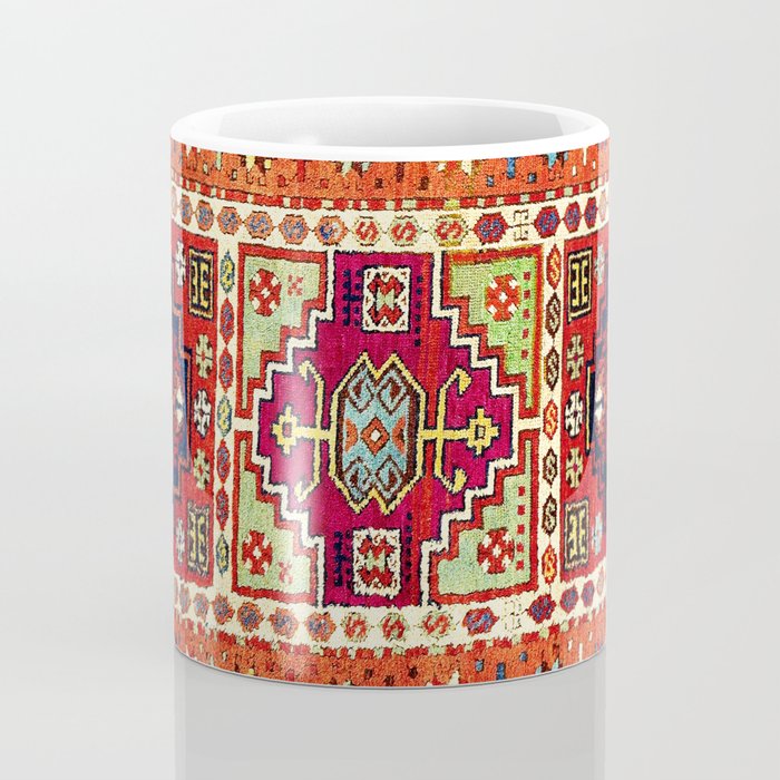 Erzincan  Antique Turkish Rug Print Coffee Mug Gallery Image 4