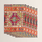 Erzincan  Antique Turkish Rug Print Wrapping Paper Gallery Image 3