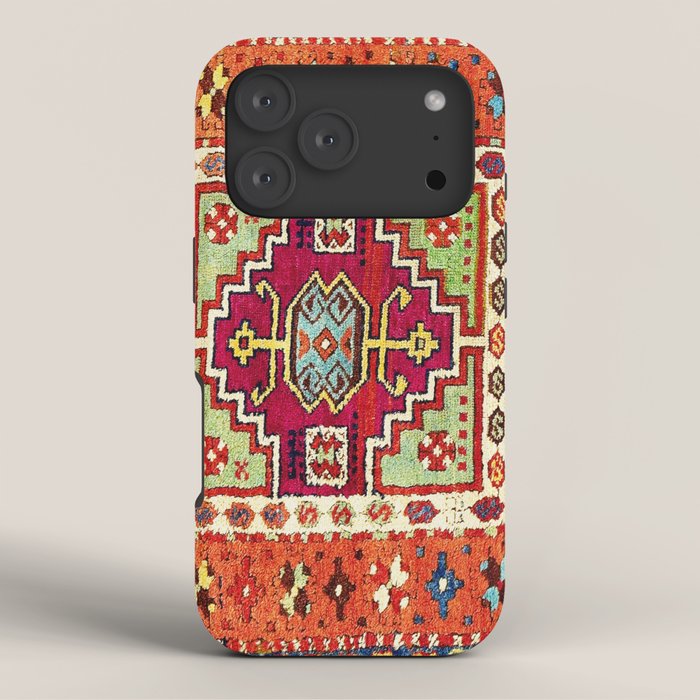 Erzincan  Antique Turkish Rug Print iPhone Case Gallery Image 3