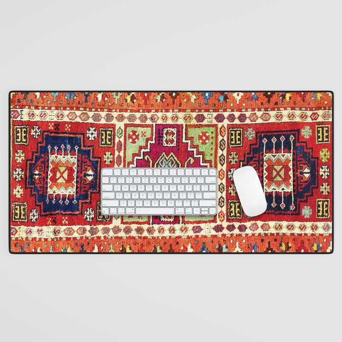 Erzincan  Antique Turkish Rug Print Desk Mat Gallery Image 1