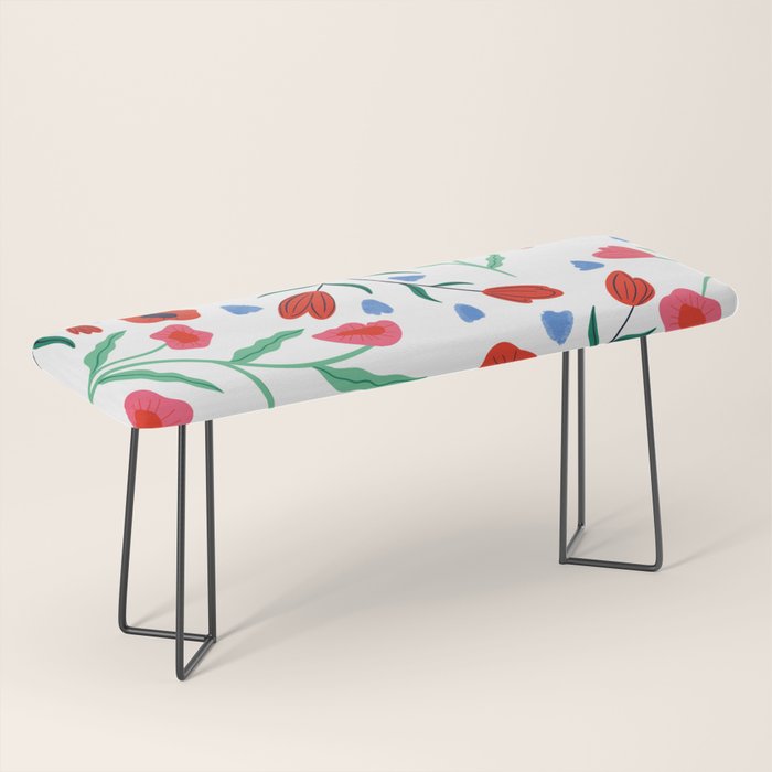Red Poppy Bench Gallery Image 1