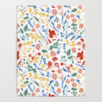 Wild colorful flowery meadow Poster Gallery Image 4