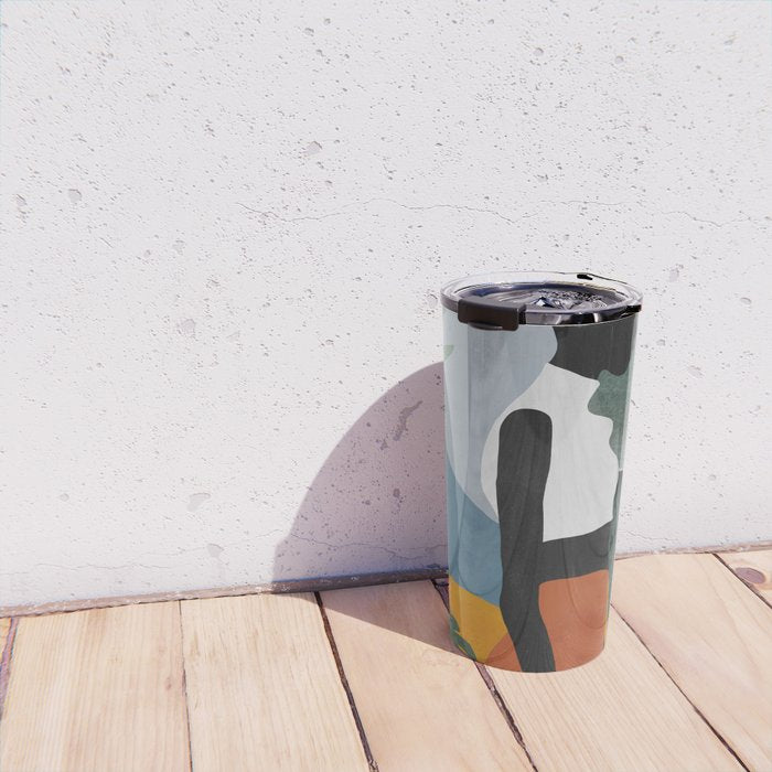 Tropical Girl 5 Travel Mug Gallery Image 4