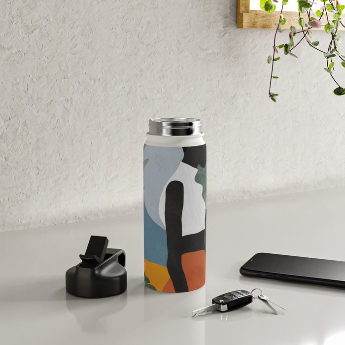 Tropical Girl 5 Water Bottle Gallery Image 4