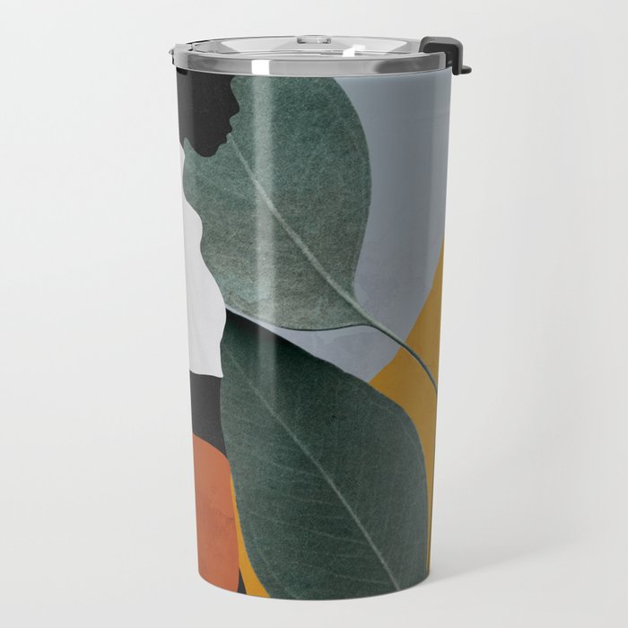 Tropical Girl 5 Travel Mug Gallery Image 2