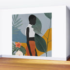 Tropical Girl 5 Wall Mural Gallery Image 2