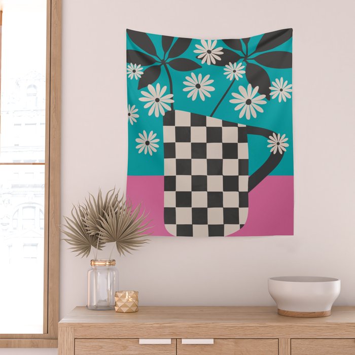 Daisy Daydreams 2 Wall Tapestry Gallery Image 2