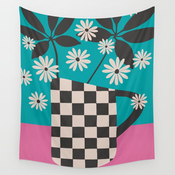 Daisy Daydreams 2 Wall Tapestry Gallery Image 4