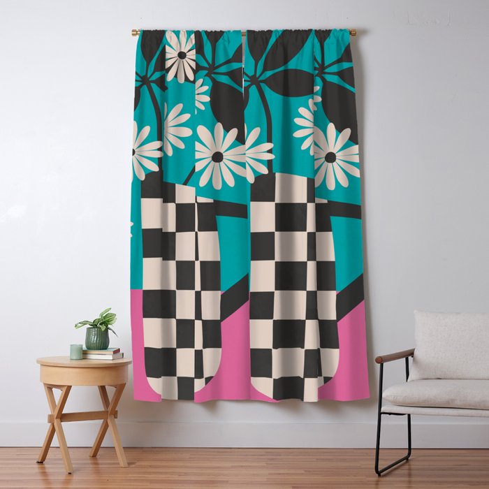 Daisy Daydreams 2 Window Curtain Gallery Image 5