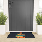 Book stack with a ball Welcome Mat Gallery Image 3