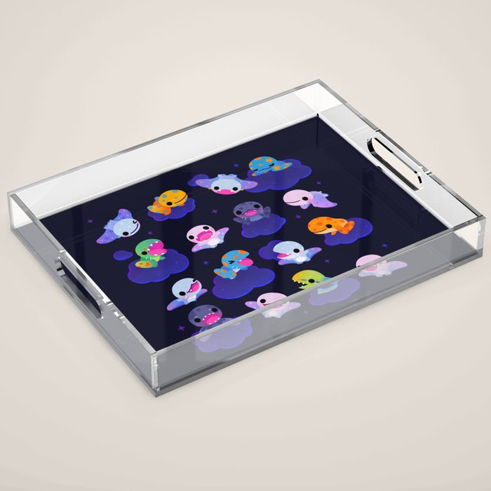 Anurognathus in the night sky Acrylic Tray Gallery Image 1