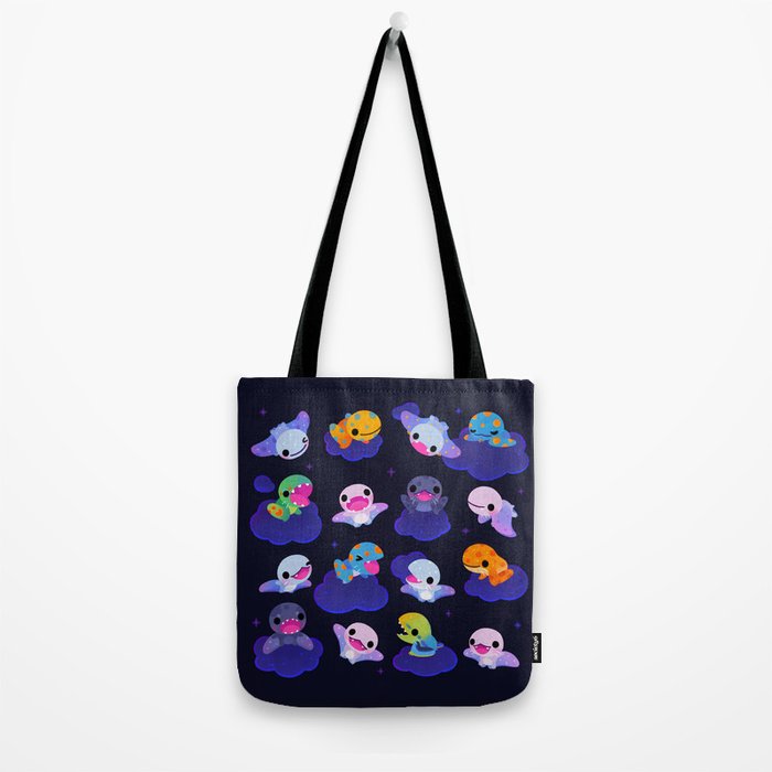 Anurognathus in the night sky Tote Bag Gallery Image 2
