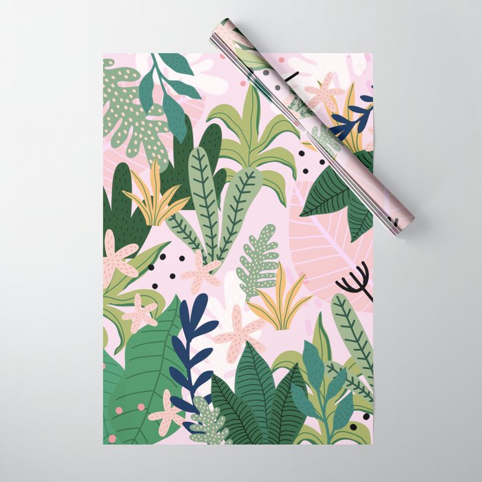 Into the jungle - sunrise Wrapping Paper Gallery Image 1
